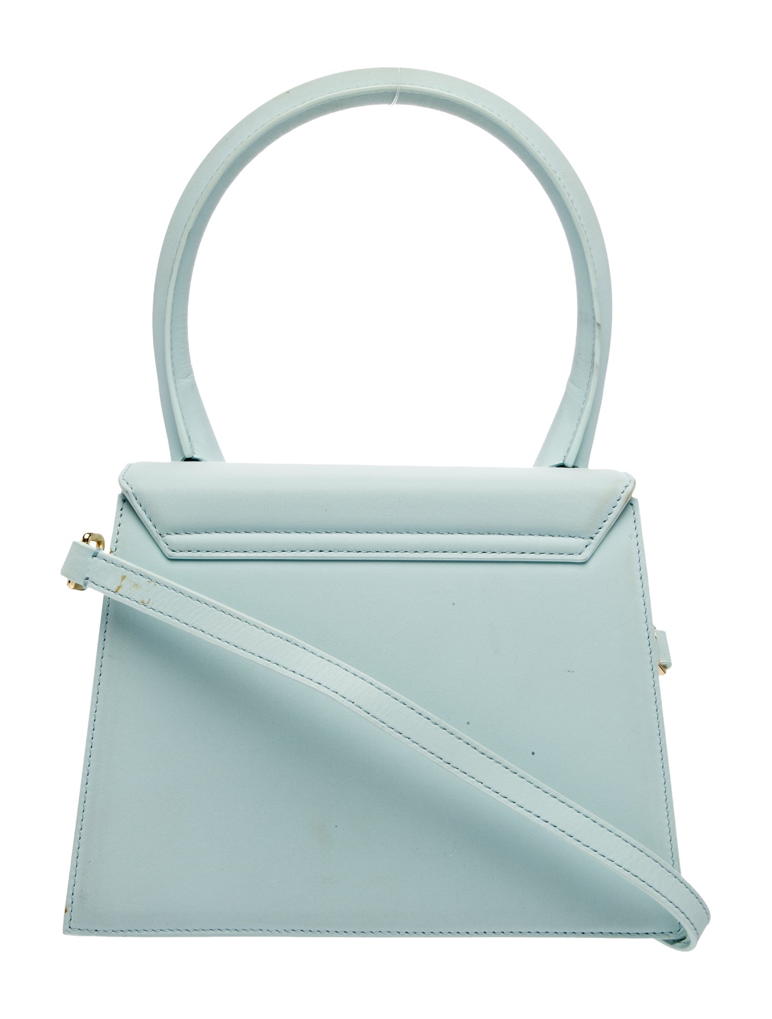 Jacquemus Leather Top Handle Bag